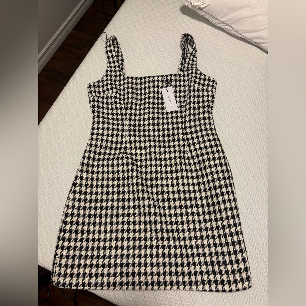 Dynamite Houndstooth Mini Dress